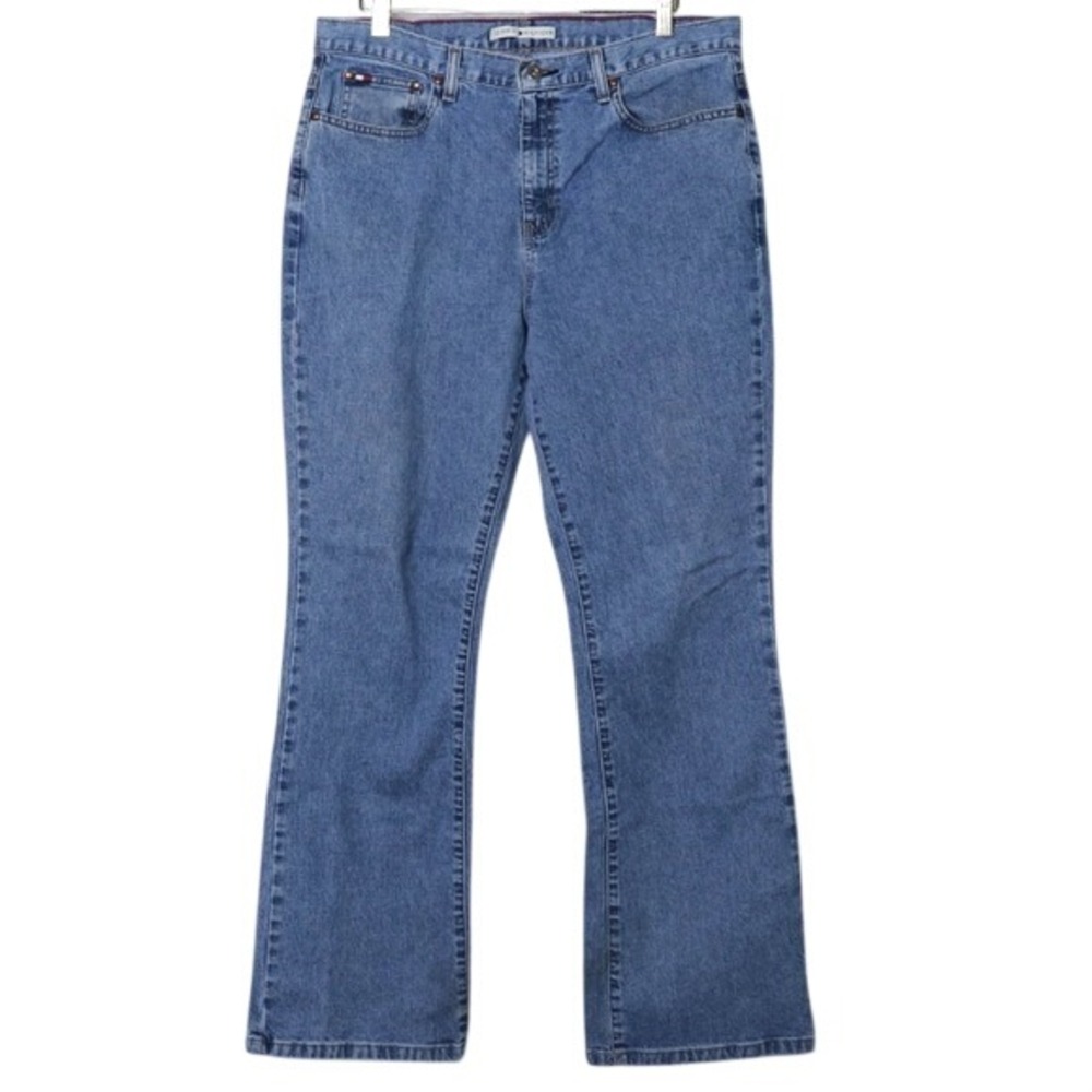 Y2K Bootcut Tommy Hilfiger Jeans Medium Wash Size 14